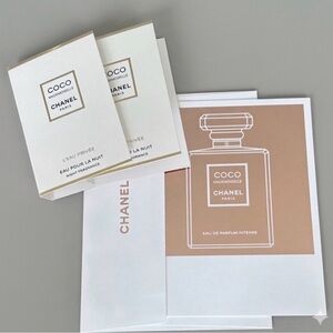 CHANEL Coco Mademoiselle
L'EAU Privee 2pc set with Chanel Note card & envelope